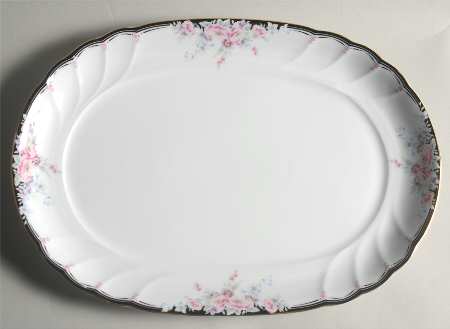 Marie Antoinette 14" Oval Serving Platter