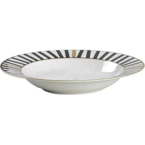 Marquee Black Rim Soup Bowl