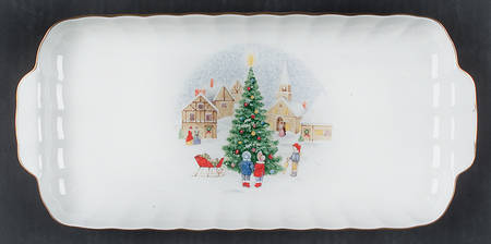 Merry Christmas Large Sandwich Tray