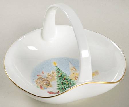 Merry Christmas Small Basket