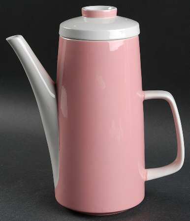 Mediterrania Pink Coffee Pot & Lid