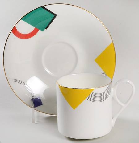 Metrix Footed Cup & Saucer Set
