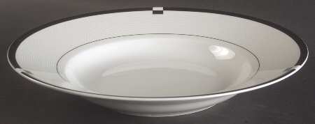 Midnight Large Rim Soup Bowl