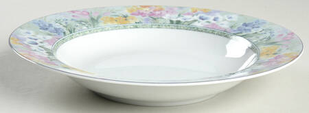 Misty Meadow Rim Soup Bowl