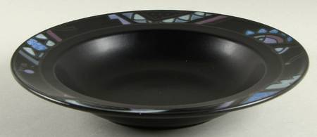 Midnight Odyssey Large Rim Soup Bowl