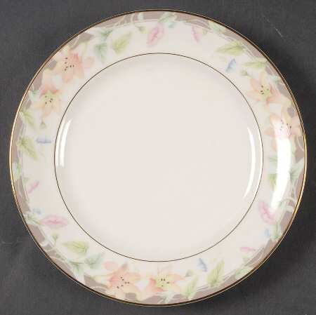 Morning Glory Bread & Butter Plate
