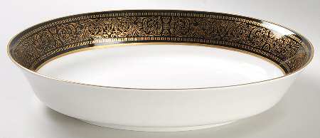 Mount Holyoke 9" Oval Vegetable Bowl