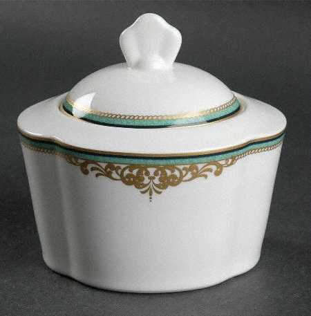 Monarchy Jade Sugar Bowl & Lid