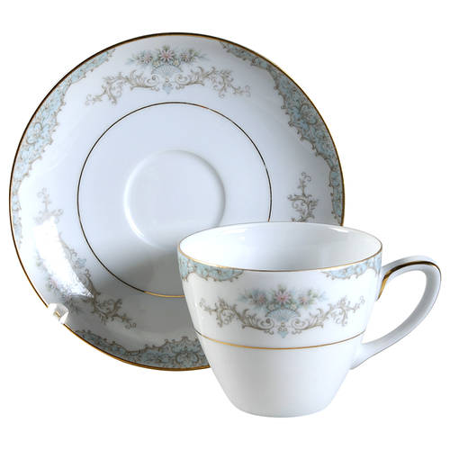 Monet Flat Cup & Saucer Set
