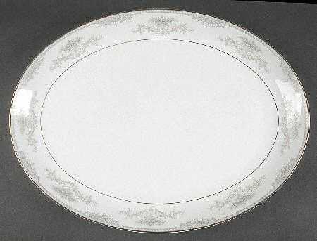 Monet 16" Oval Serving Platter by Mikasa