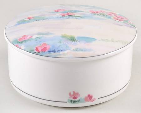 Monet 3" Round Box & Lid