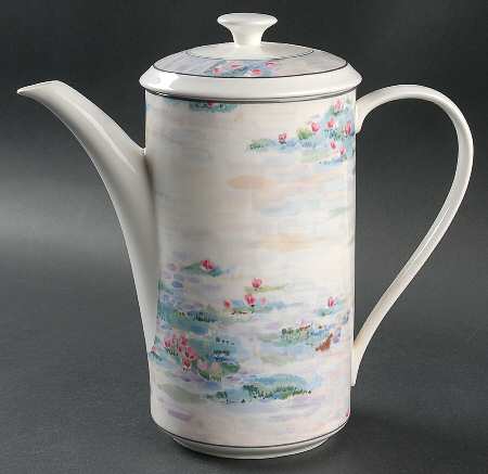 Monet Coffee Pot & Lid