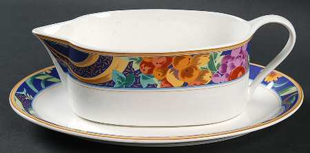 Mystical Garden Gravy Boat & Underplate