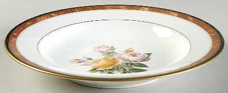Nature's Gallery Rim Soup Bowl