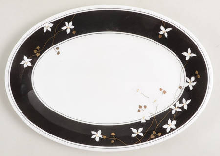 Night Blossoms Butter Tray