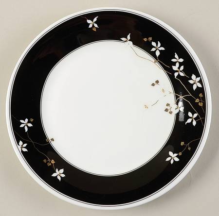 Night Blossoms Salad Plate