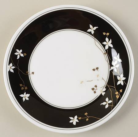 Night Blossoms Bread & Butter Plate