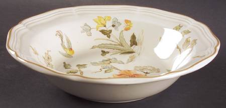 Olde Tapestry 9" Round Vegetable Bowl
