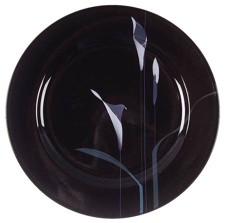Opus Black 12" Chop Plate (Round Platter)