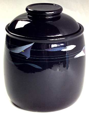 Opus Black Large Canister & Lid