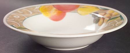 Orchard Odyssey Rim Fruit/Dessert (Sauce) Bowl