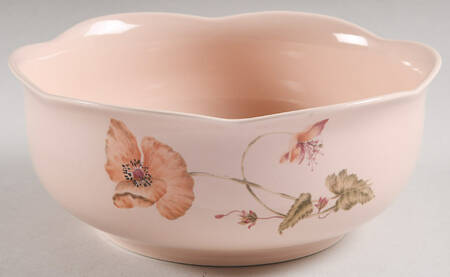 Oriental Poppy 7" Round Vegetable Bowl