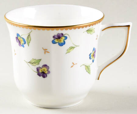 Pansy Parade Flat Cup