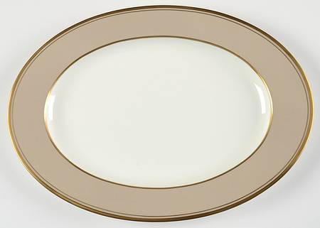 Parchment 12" Oval Serving Platter