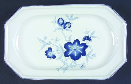 Persian Blue Large Sandwich Tray