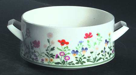 Petit Point Gravy Boat