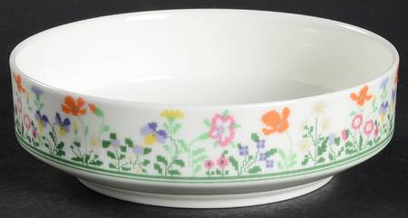 Petit Point Fruit/Dessert (Sauce) Bowl