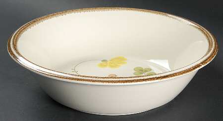 Perennials 9" Round Vegetable Bowl