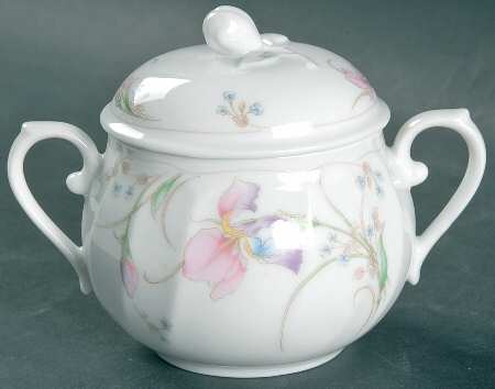 Pink Beauty Sugar Bowl & Lid by Mikasa