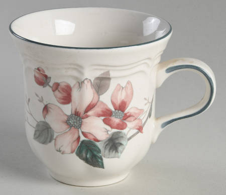 Pink Dogwood Flat Cup by Mikasa