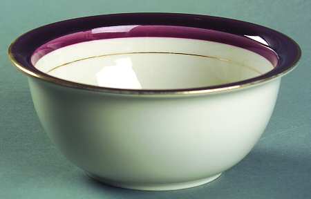 Plum Rim Cereal Bowl