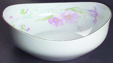 Pretty Bouquet 8" Round Vegetable Bowl
