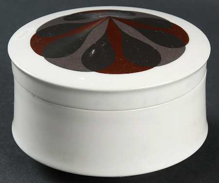 Rain Flower Sugar Bowl & Lid