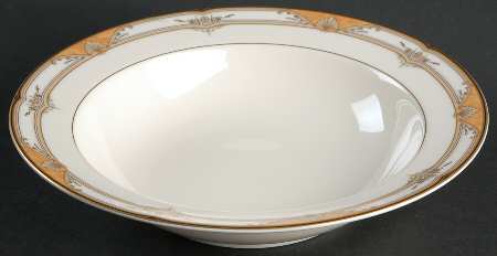 Regal Crest Peach 10" Round Vegetable Bowl