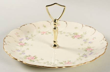 Remembrance Round Serving Plate with Handle (DP)