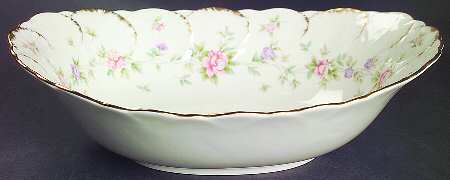 Remembrance 10" Oval Vegetable Bowl