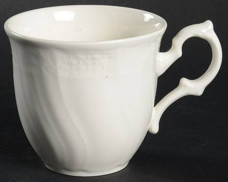 Renaissance White Flat Cup