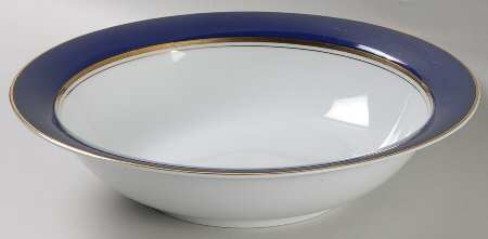 Royal Cobalt 9" Round Vegetable Bowl