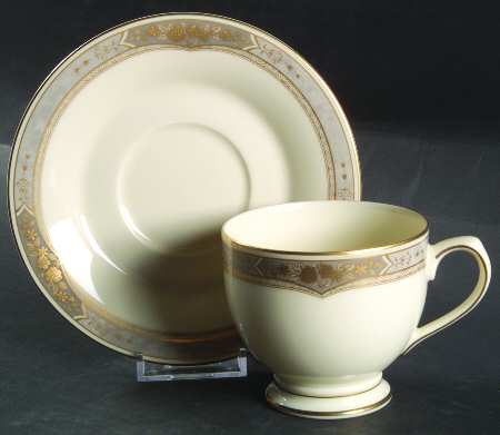 Royal Court Footed Cup & Saucer Set
