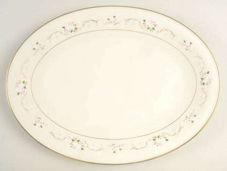 Romance 14" Oval Serving Platter