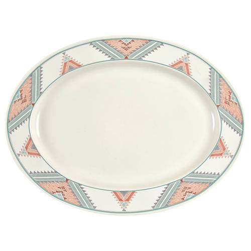 Santa Fe 15" Oval Serving Platter