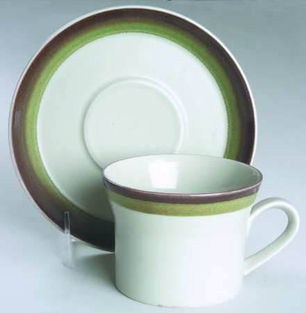 Sahara Flat Cup & Saucer Set
