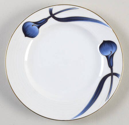 Sapphire Silhouette Bread & Butter Plate