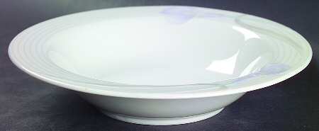 Serenade Lavender Rim Fruit/Dessert (Sauce) Bowl