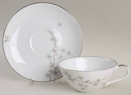 Sendai Flat Cup & Saucer Set