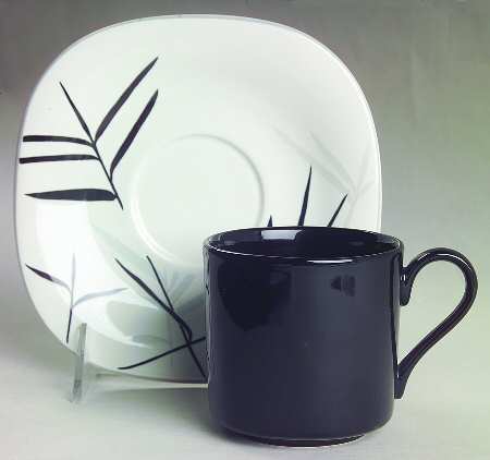 Serenity Flat Cup & Saucer Set